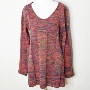 New Papillon Multicolor Knit Sweater L